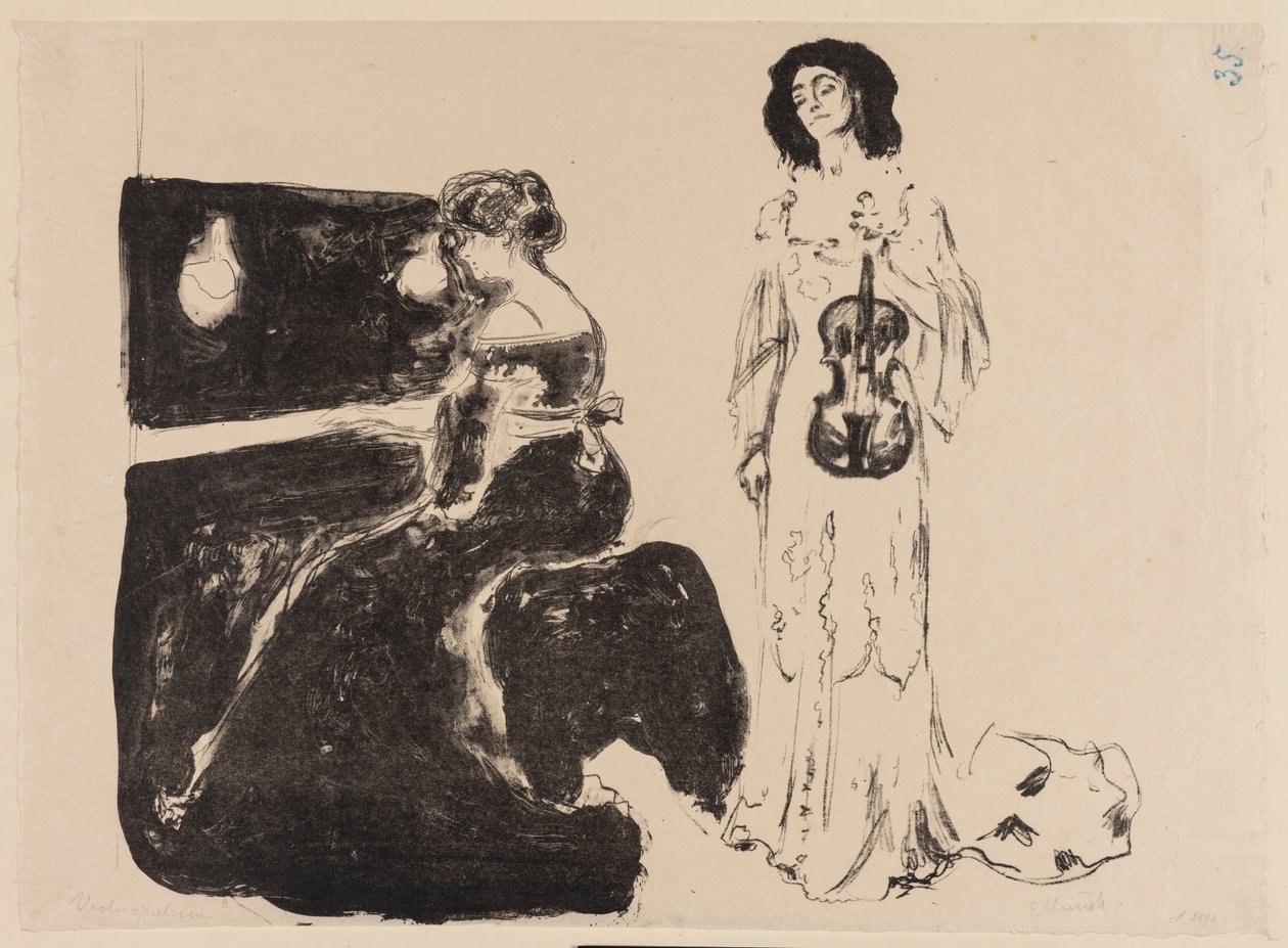 Concerto para violino de Edvard Munch