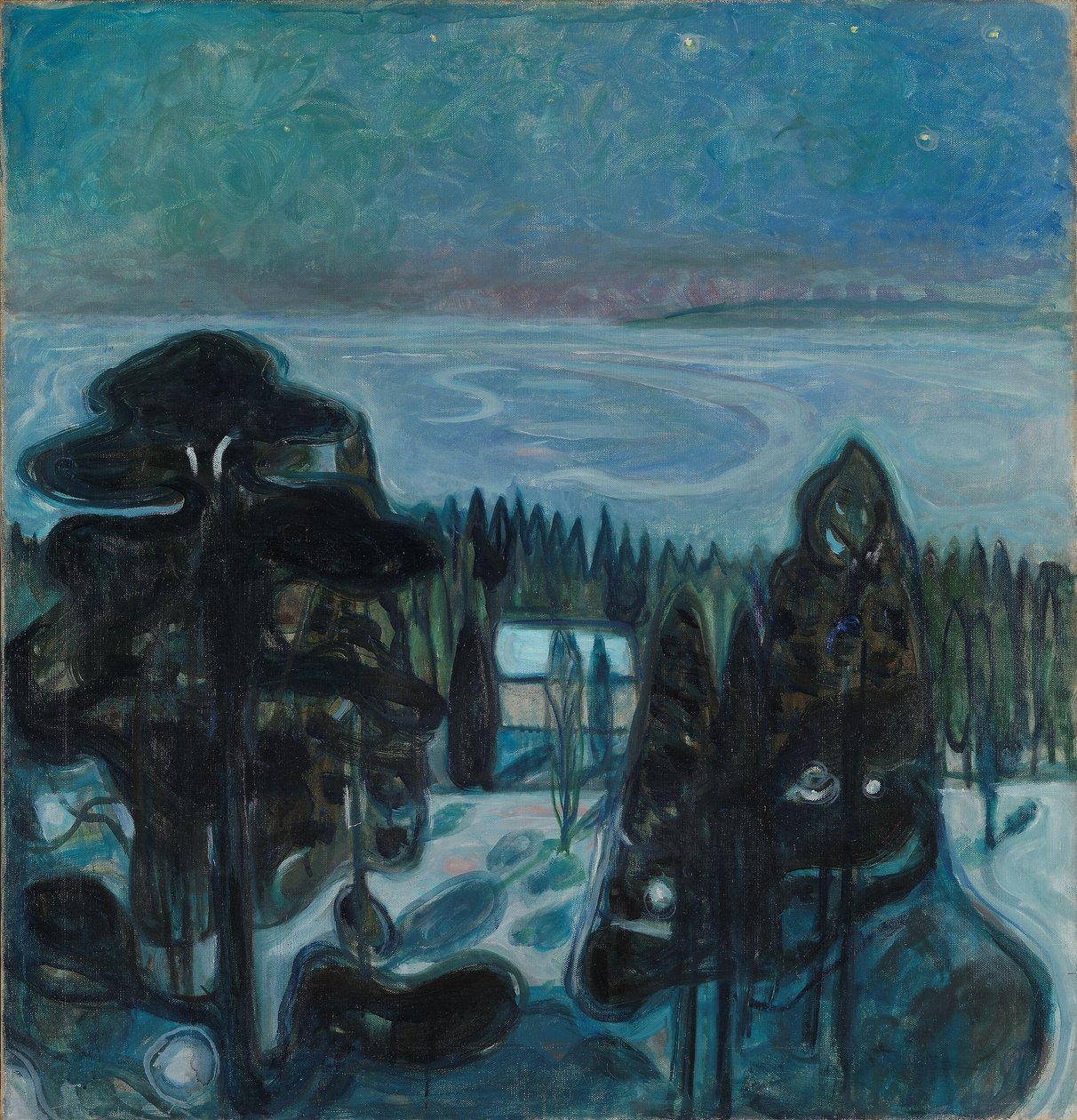 Noite Branca de Edvard Munch