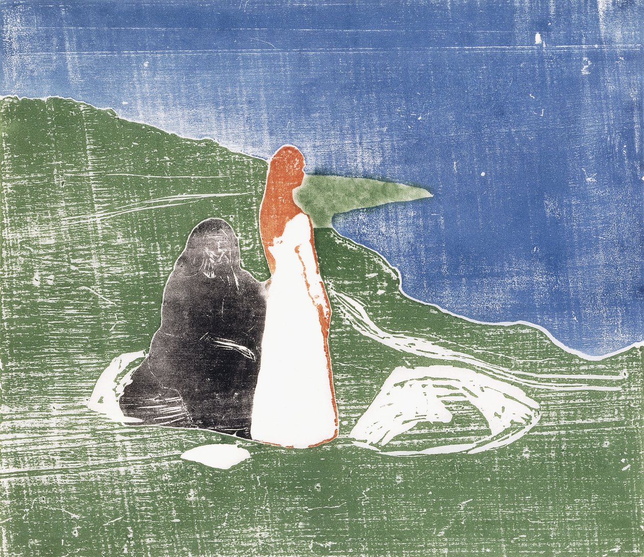Mulheres na praia de Edvard Munch