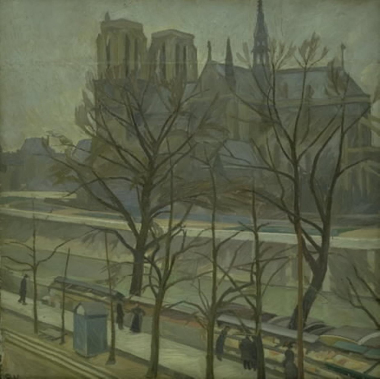 Do Quai de la Tournelle, Paris de Edvard Weie