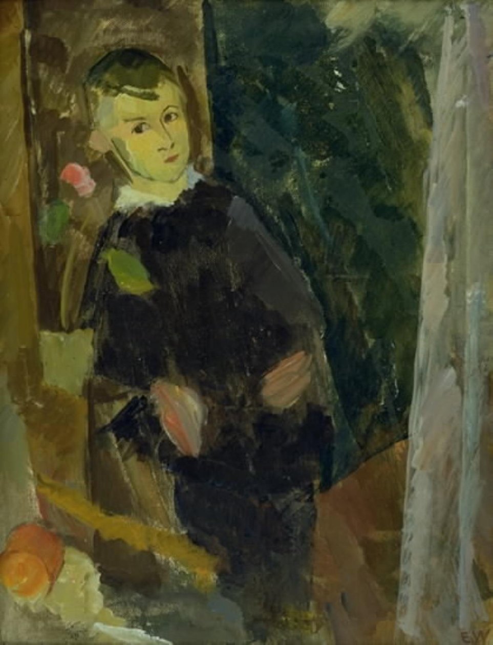 Retrato de um menino de Edvard Weie