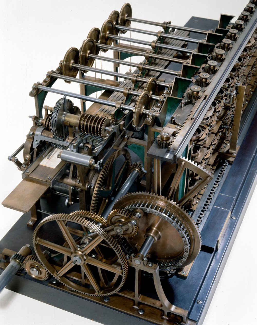 Detalhe do Motor de Diferença de Scheutz Nº 3 de Edvard and Scheutz Per Georg  Scheutz