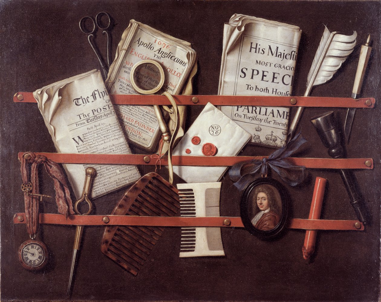 Carta Rack, c.1676 de Edwaert Colyer or Collier