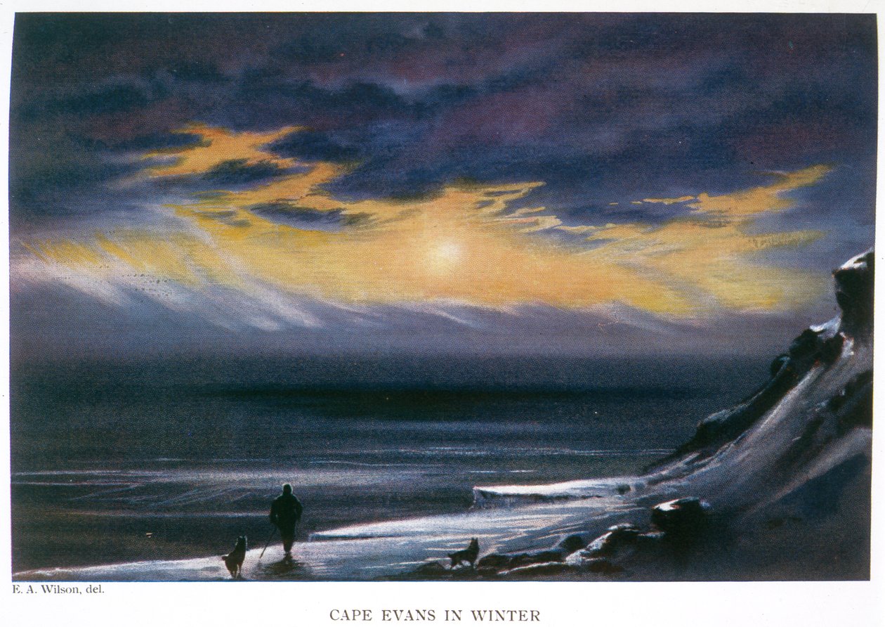 Cabo Evans no inverno de Edward Adrian Wilson