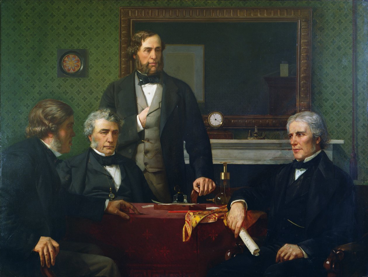 Deputado a Faraday, pedindo-lhe para aceitar a presidência de Edward A. Armitage