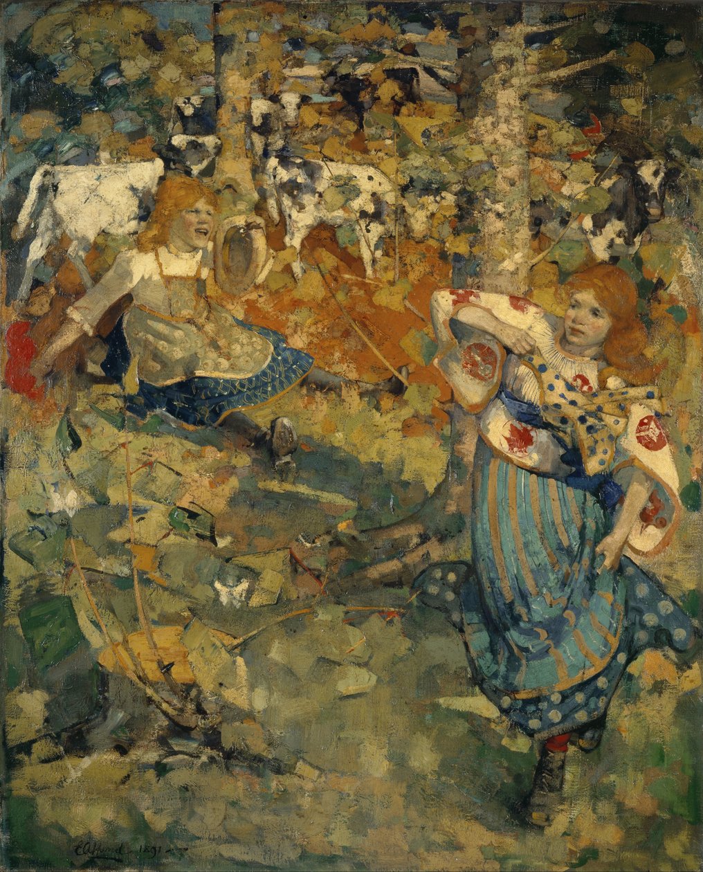 verão de Edward Atkinson Hornel