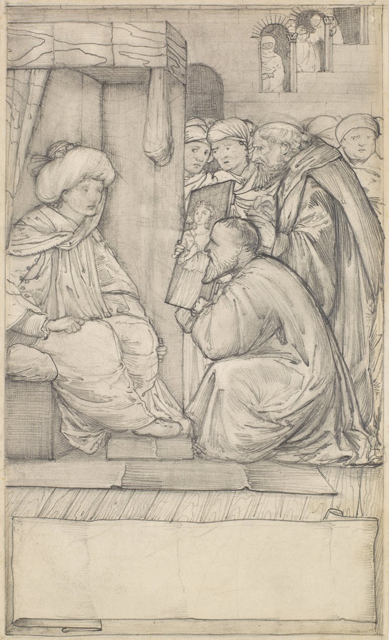 Homem de chacers do conto das leis de Edward Burne Jones