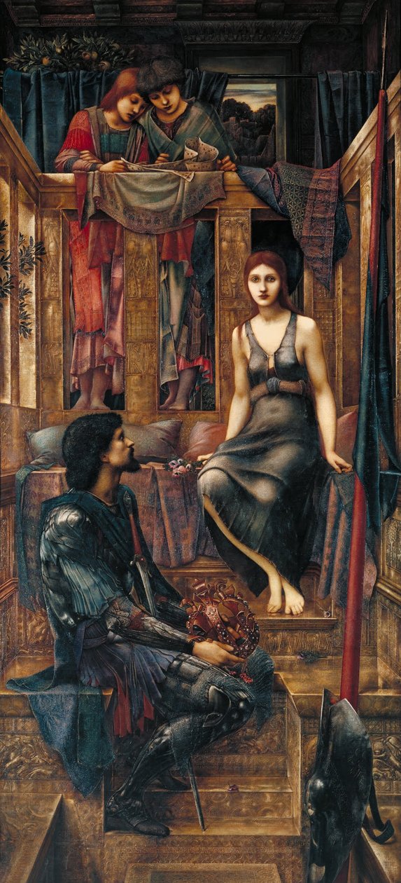 Rei Cophetua e a empregada mendigo de Edward Burne Jones