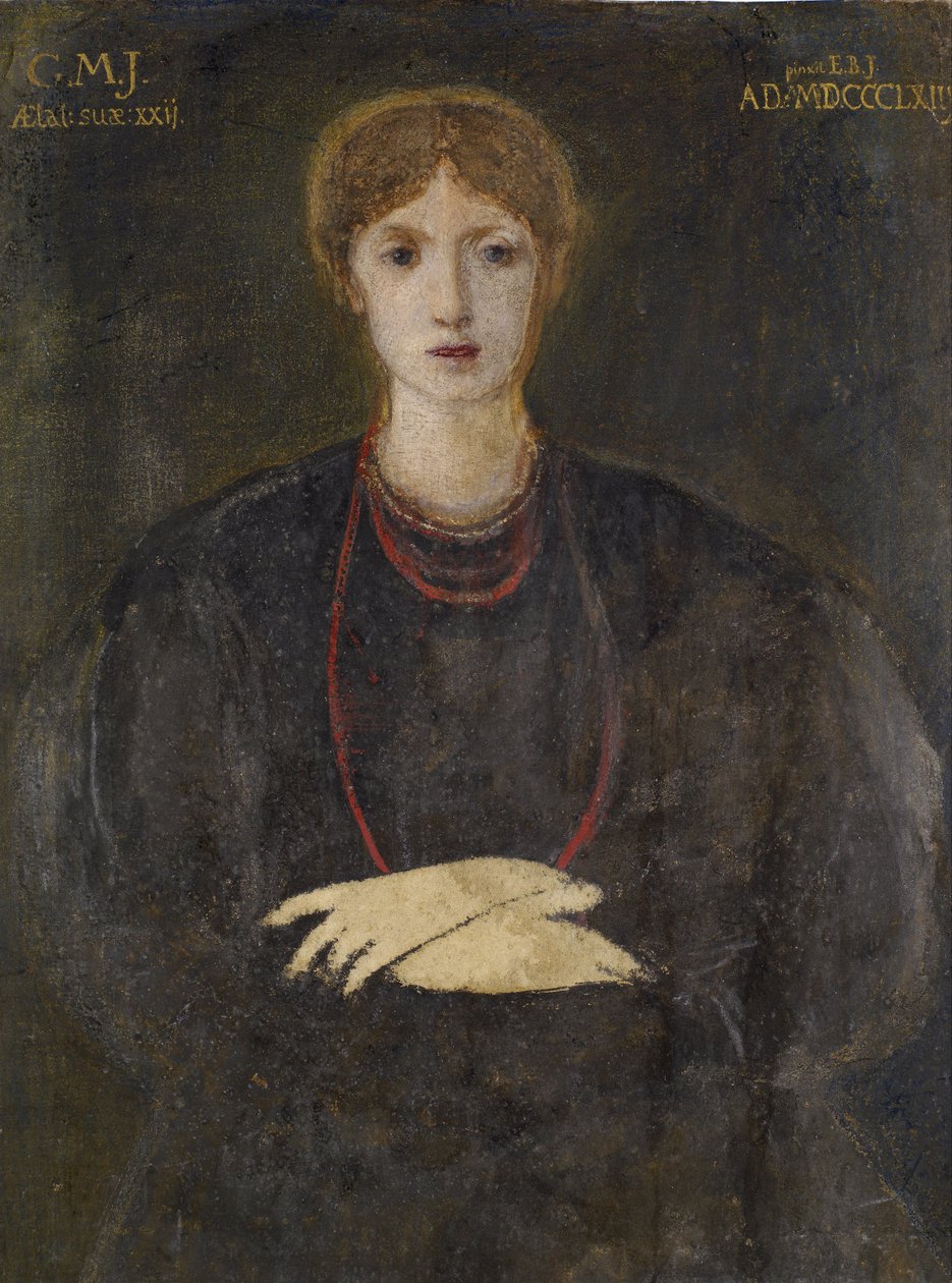 Retrato de Georgiana Burne-Jones (1840-1920) de Edward Burne Jones