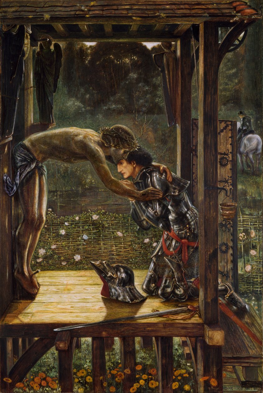 O Cavaleiro Misericordioso de Edward Burne Jones