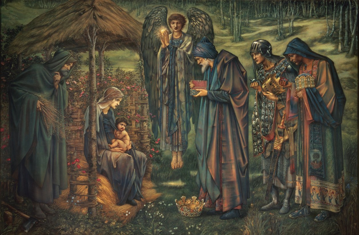 A estrela de Belém de Edward Burne Jones
