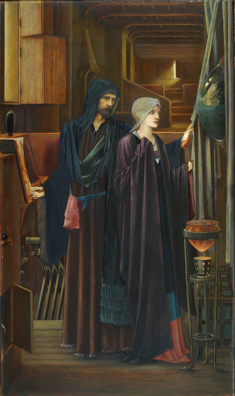 O bruxo de Edward Burne Jones