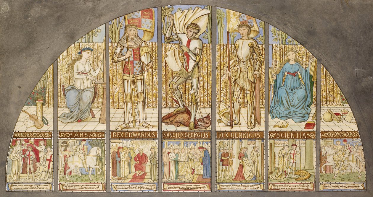 Guerras das rosas de Edward Burne Jones