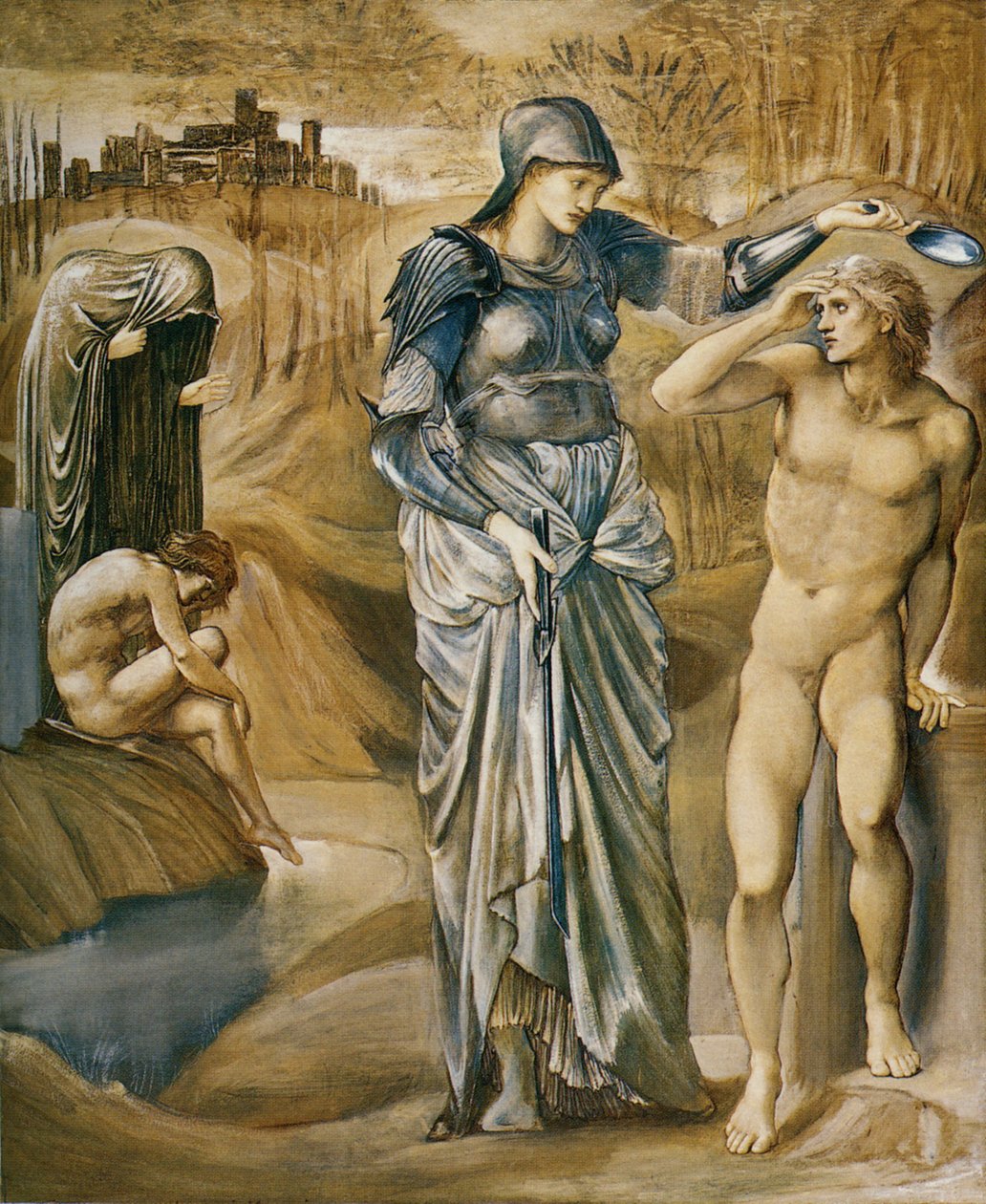 A Série Perseu: O Chamado de Perseu de Edward Burne Jones
