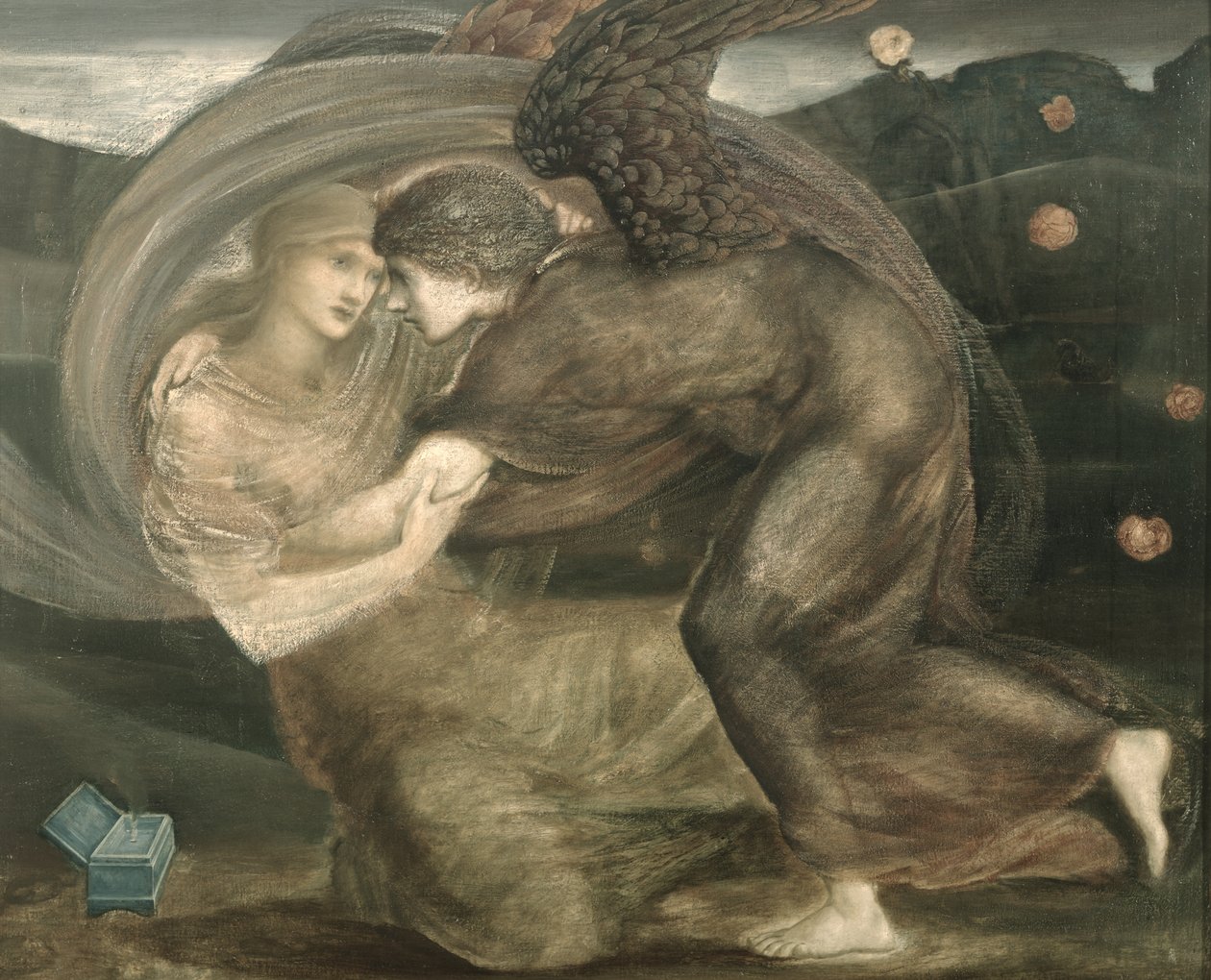 Cupido e Psique de Edward Burne Jones