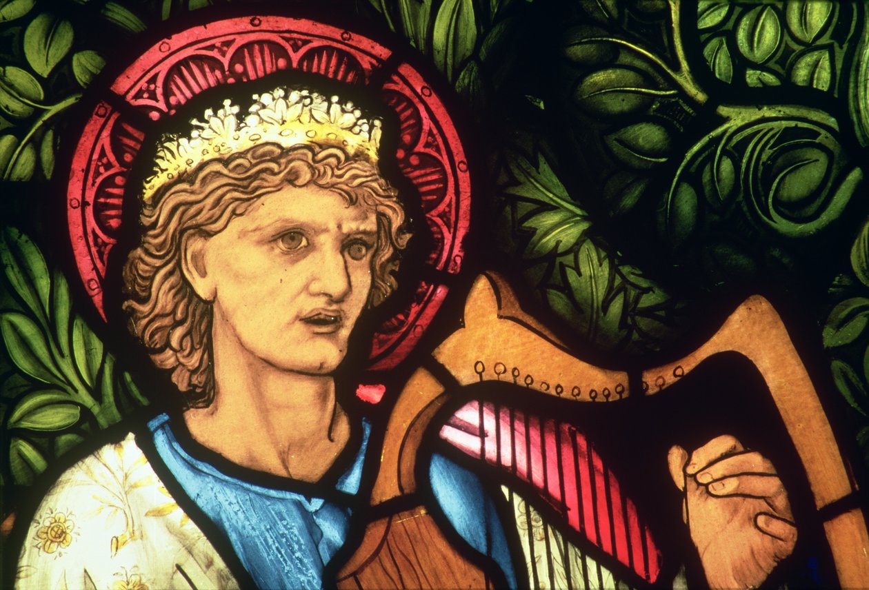 Rei David, por Sir Edward Burne-Jones (1833-98), 1890 de Edward Burne Jones