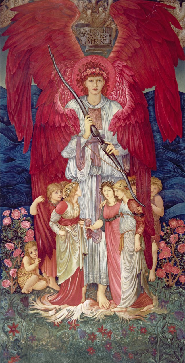 Amor que move o sol de Edward Burne-Jones