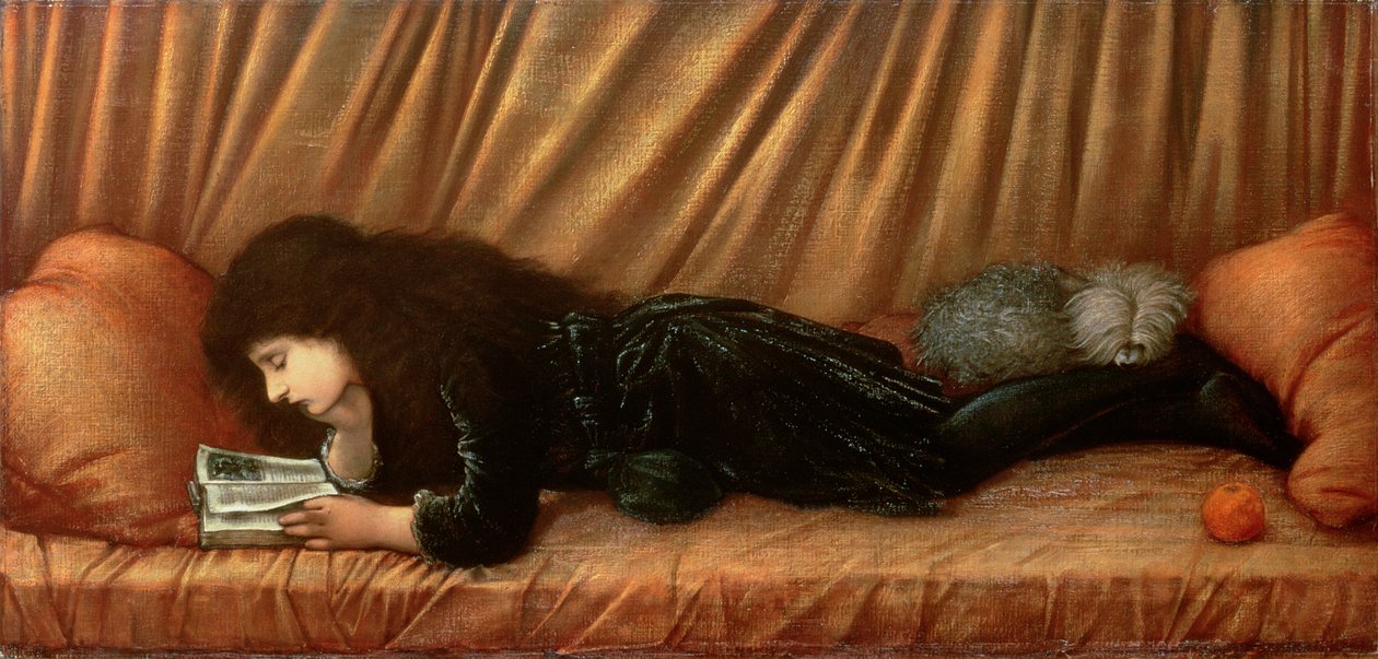 Retrato de Katie Lewis, 1886 de Edward Burne Jones
