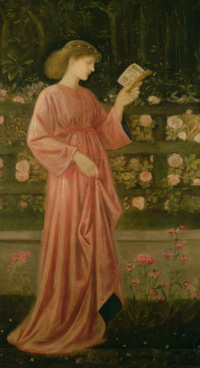 Princesa Sabra (Filha do Rei) 1865-66 de Edward Burne Jones
