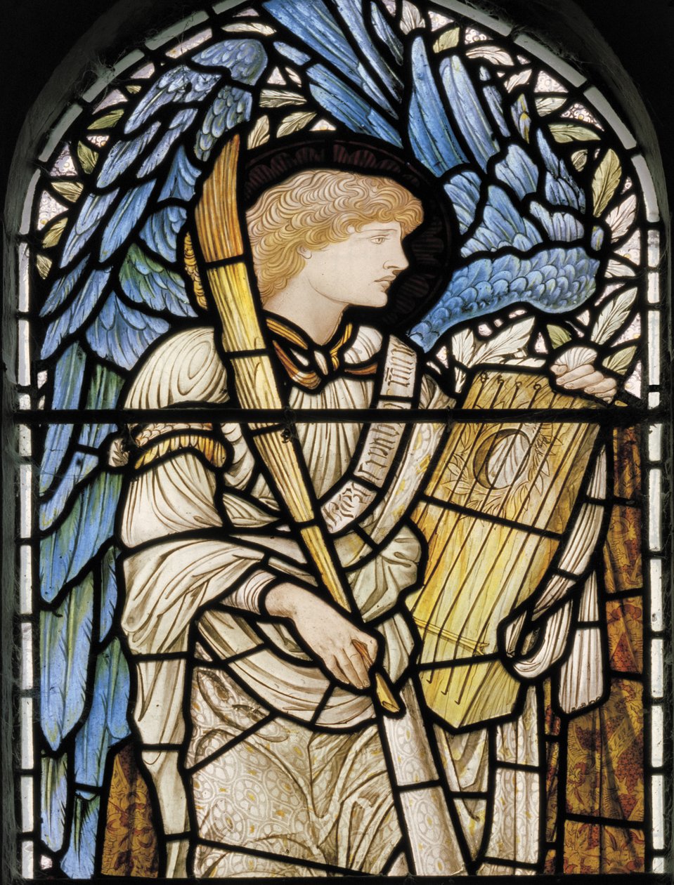 Músico Anjo, 1877 de Edward Burne Jones