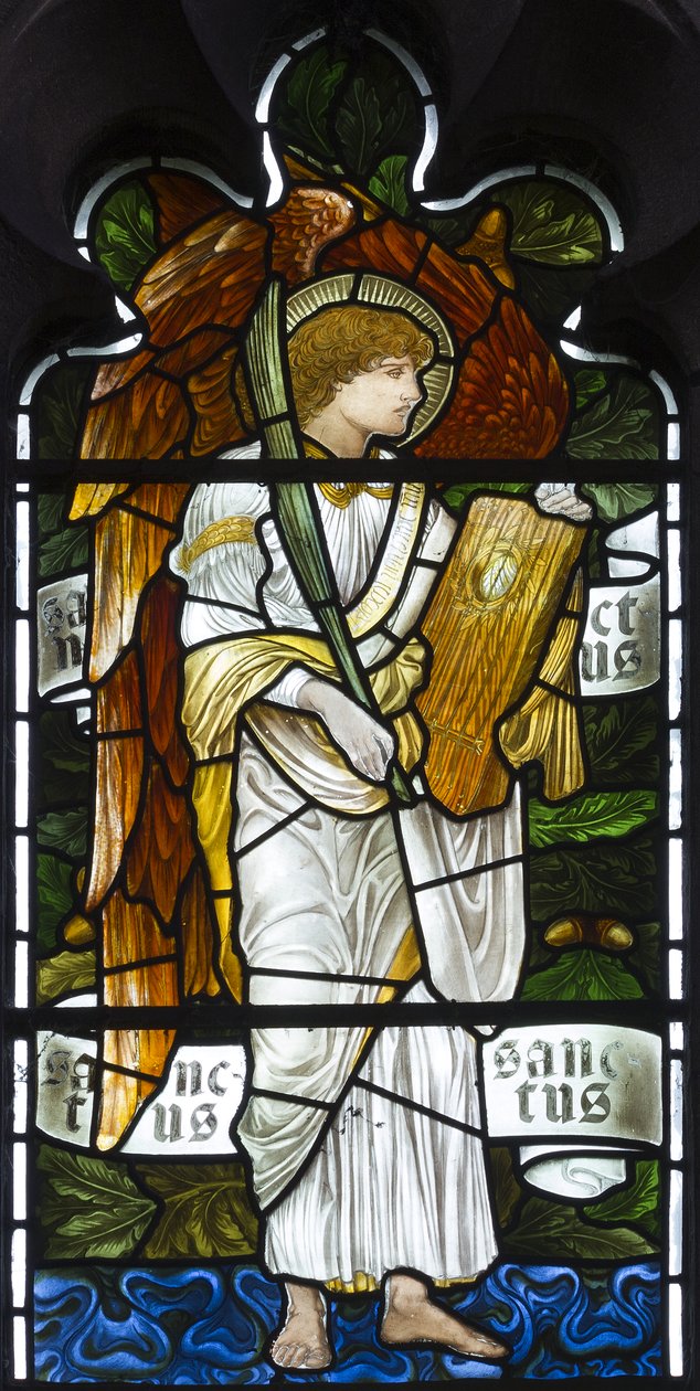 Músico Anjo, 1879 de Edward Burne Jones