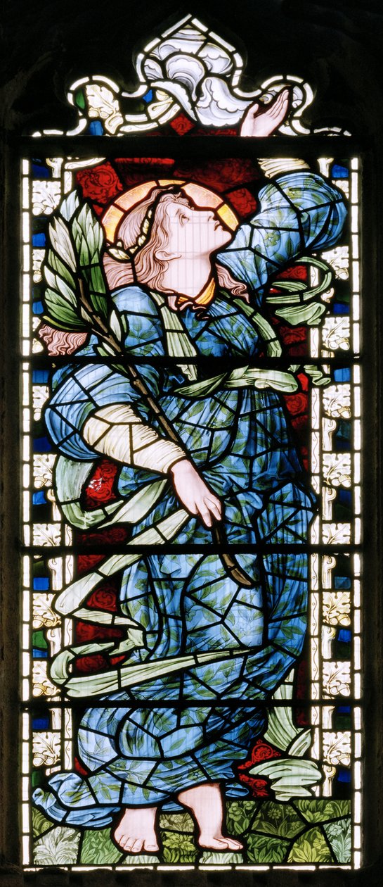 Ashton Under Lyne, Igreja Congregacional de Albion, Morris & Co., Edward Burne-Jones, Transept do Sul, 1896 de Edward Burne Jones