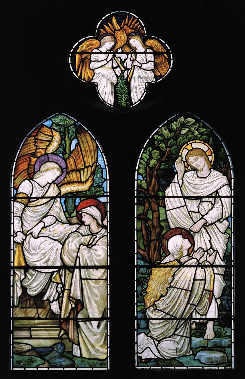 Manhã de Páscoa, Maria Madalena, 1876 de Edward Burne Jones