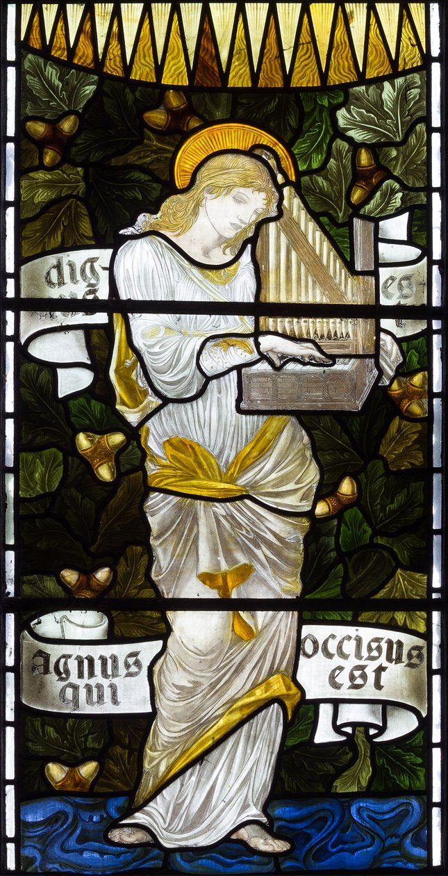 Santa Cecília, 1879 de Edward Burne Jones