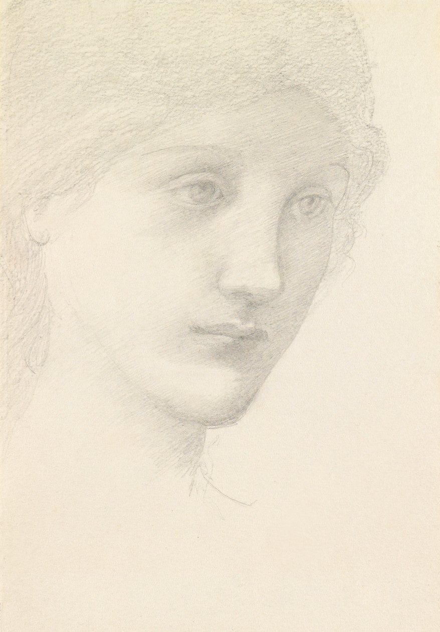 Estudo para o Venus em &39;The Godhead Fires&39; de Edward Burne Jones