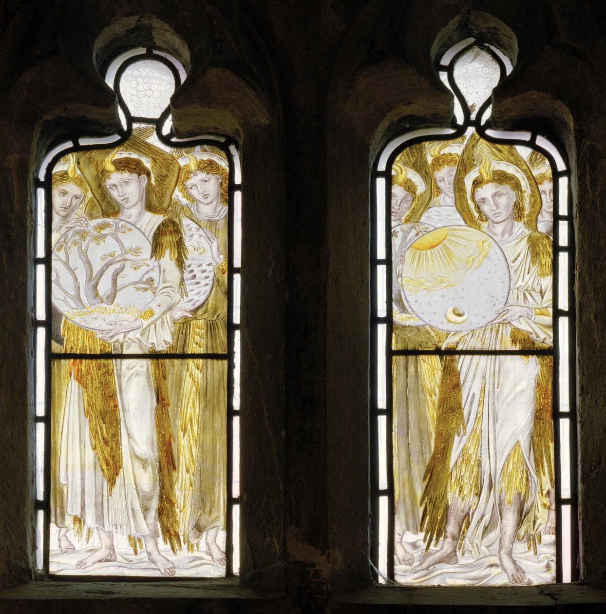 Os Dias da Criação, 1870 de Edward Burne Jones