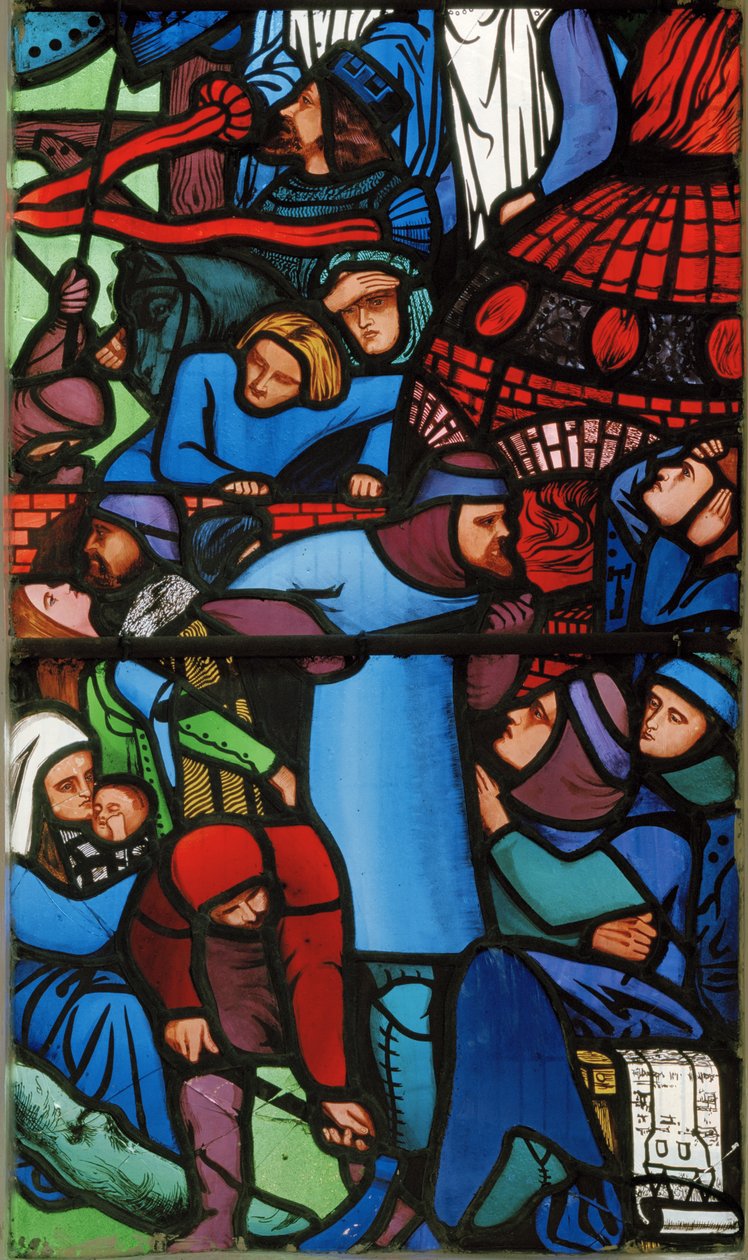 A Torre de Babel, 1857 de Edward Burne Jones