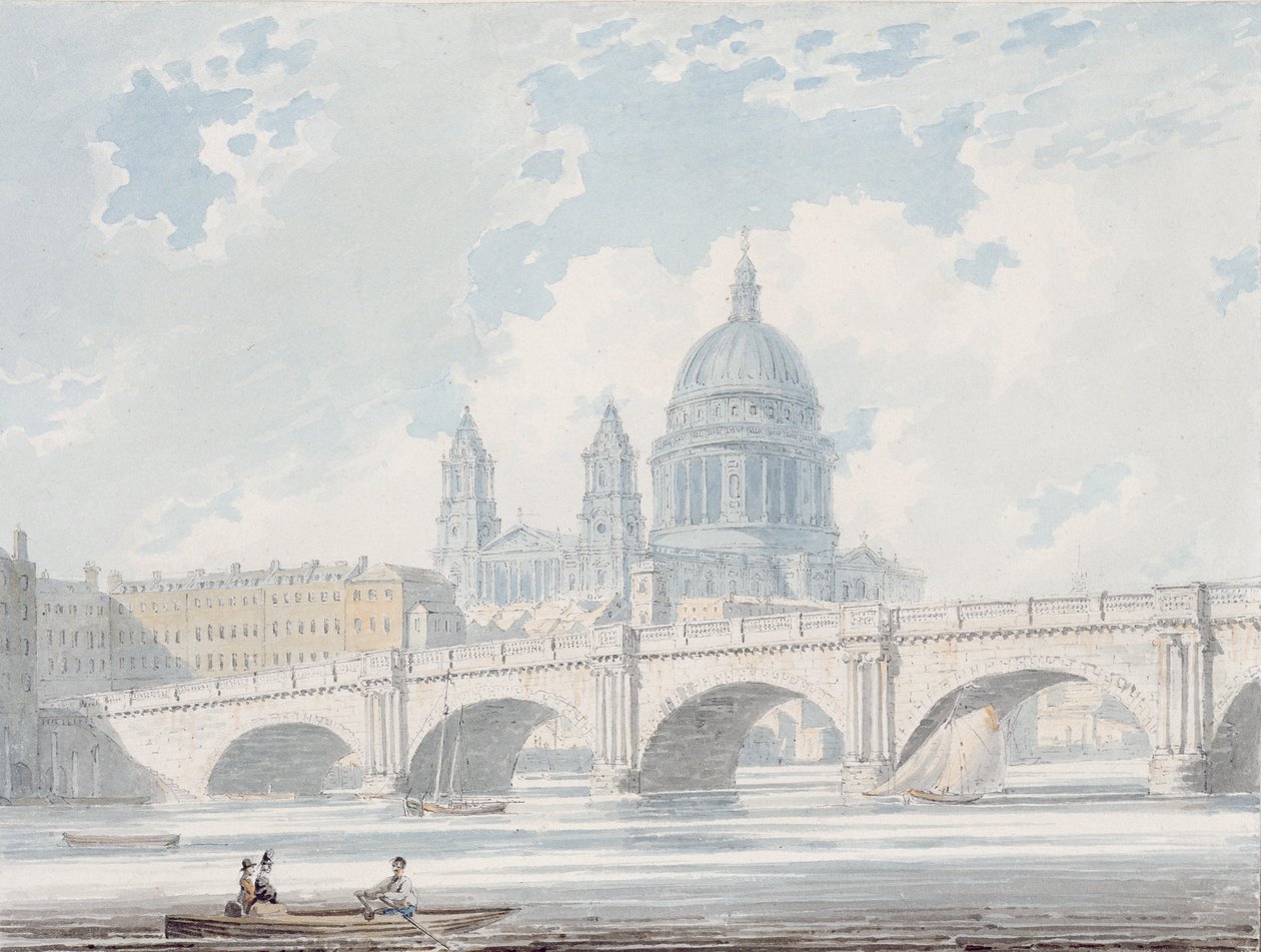 Catedral de São Paulo, 1793 de Edward Dayes