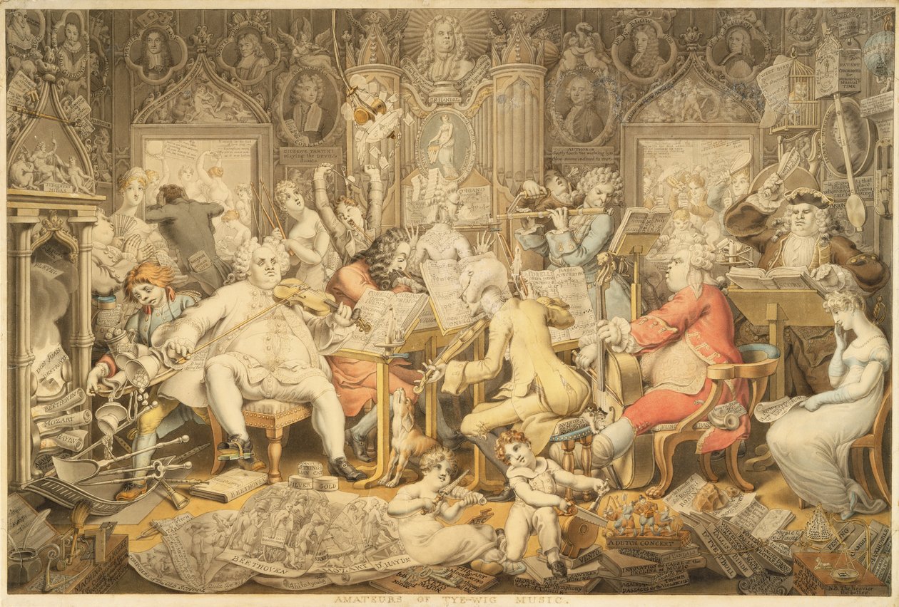Amadores de Tye-Wig Music de Edward Francis Burney