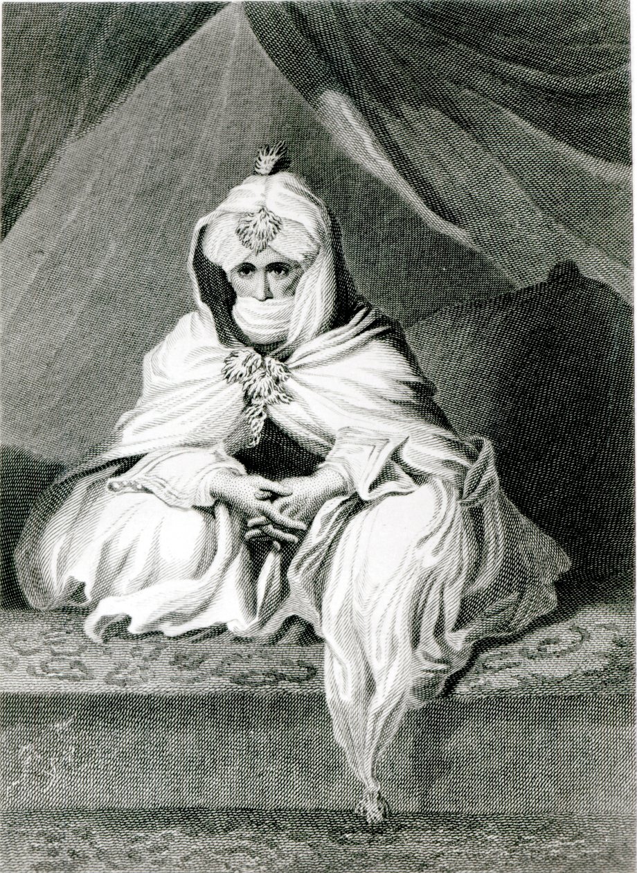 Alameen Ben Mohammed (El Kanemy), de &39;Narrativa de viagens e descobertas na África do Norte e Central&39;, 1826 de Edward Francis Finden