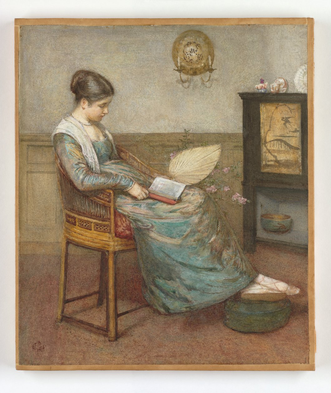 Meditação, 1875 de Edward Frederick Brewtnall