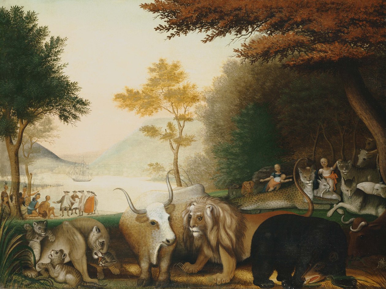O reino pacífico de Edward Hicks
