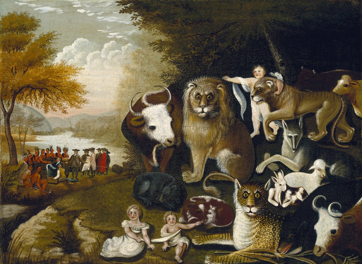 O reino pacífico de Edward Hicks