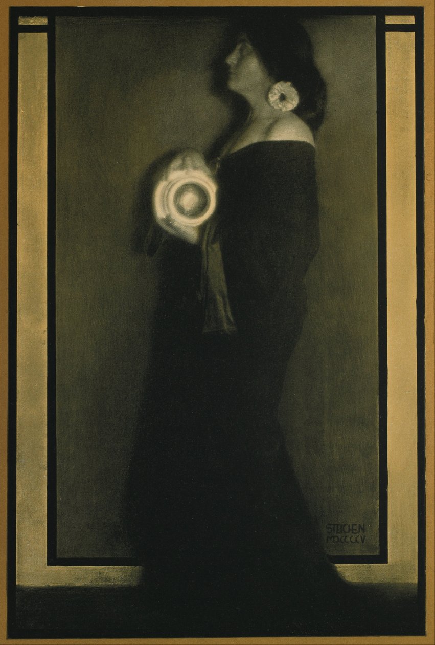 Design da capa de Edward Jean Steichen