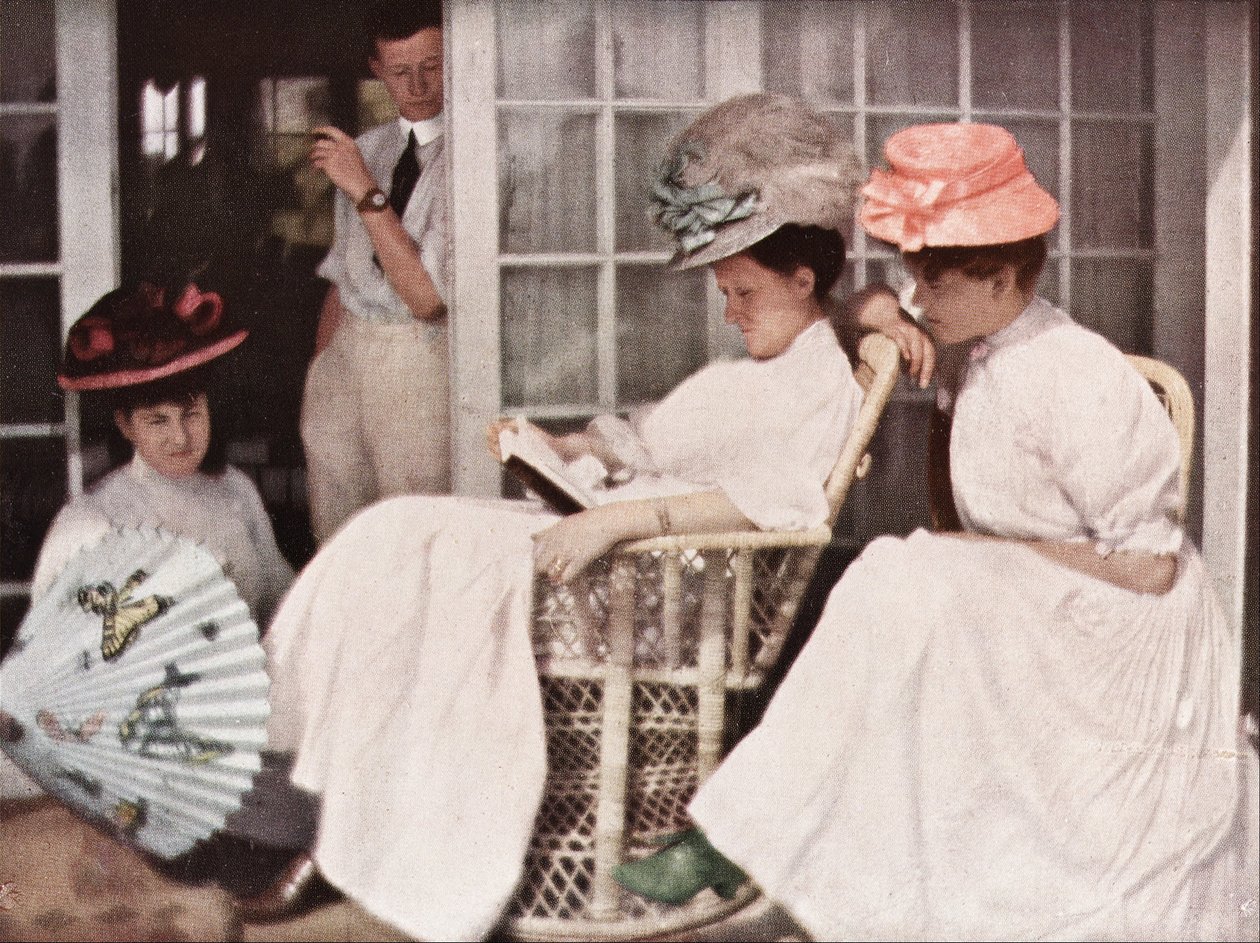 No barco da casa - a cabana de Edward Jean Steichen
