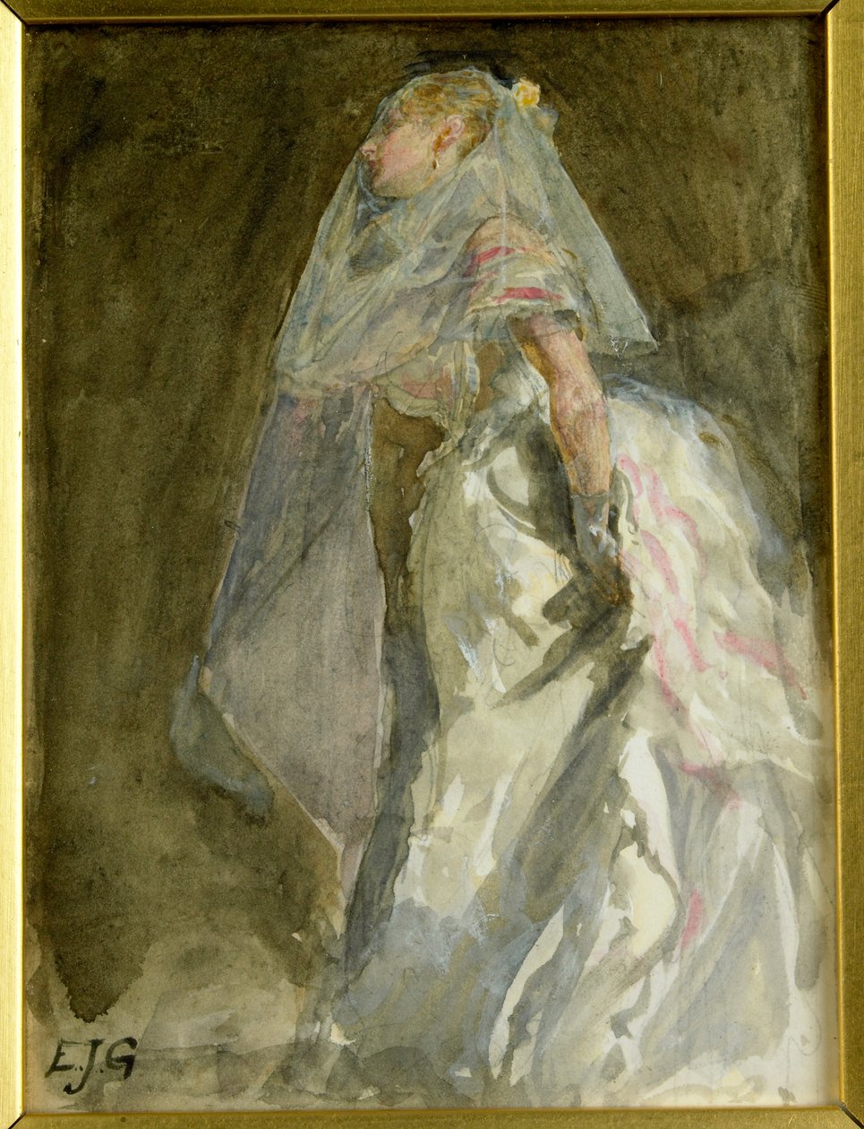 A noiva, c.1880 de Edward John Gregory