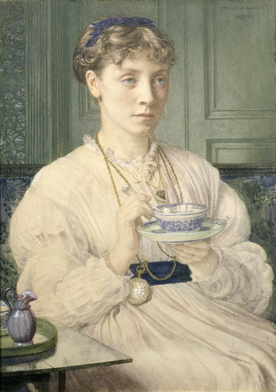 Retrato de Georgiana Burne-Jones (1840-1920), 1870 de Edward John Poynter