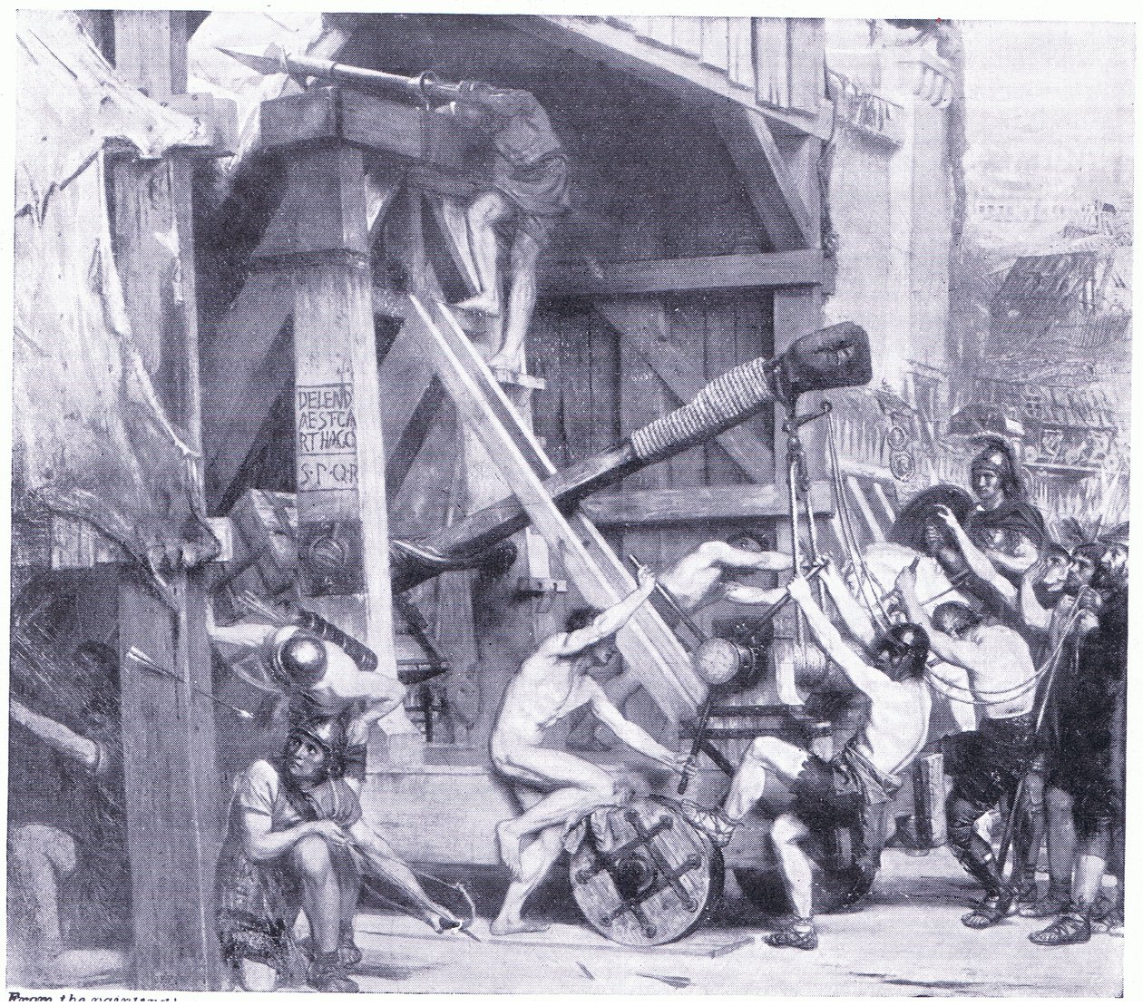 O cerco de Cartago de Edward John Poynter