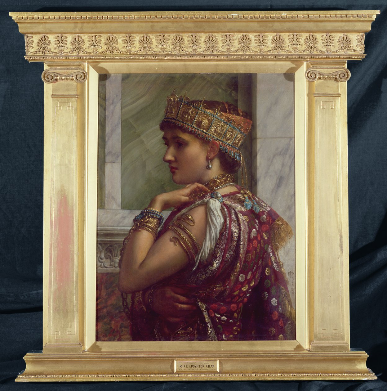 Zenobia Captive, 1878 de Edward John Poynter