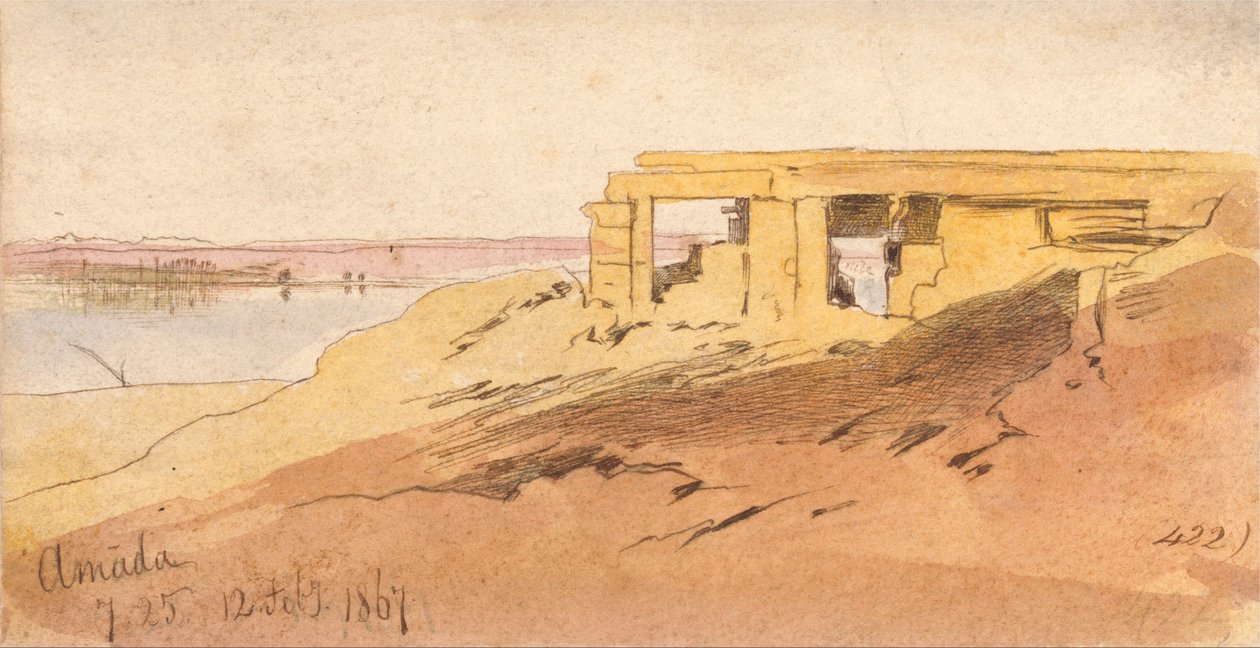 Amada, 7-25 da manhã, 12 de fevereiro de 1867 (422) de Edward Lear