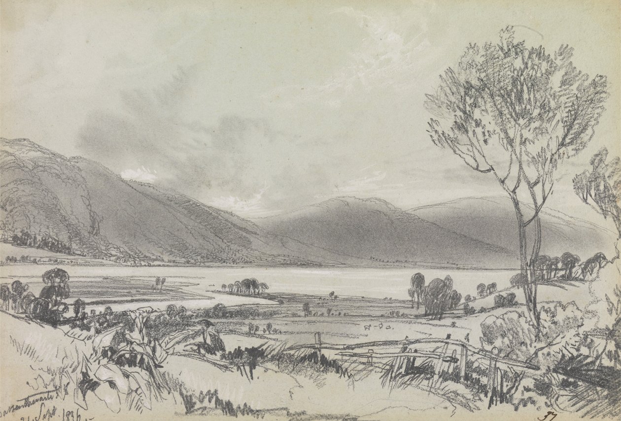 Bassenthwaite de Edward Lear