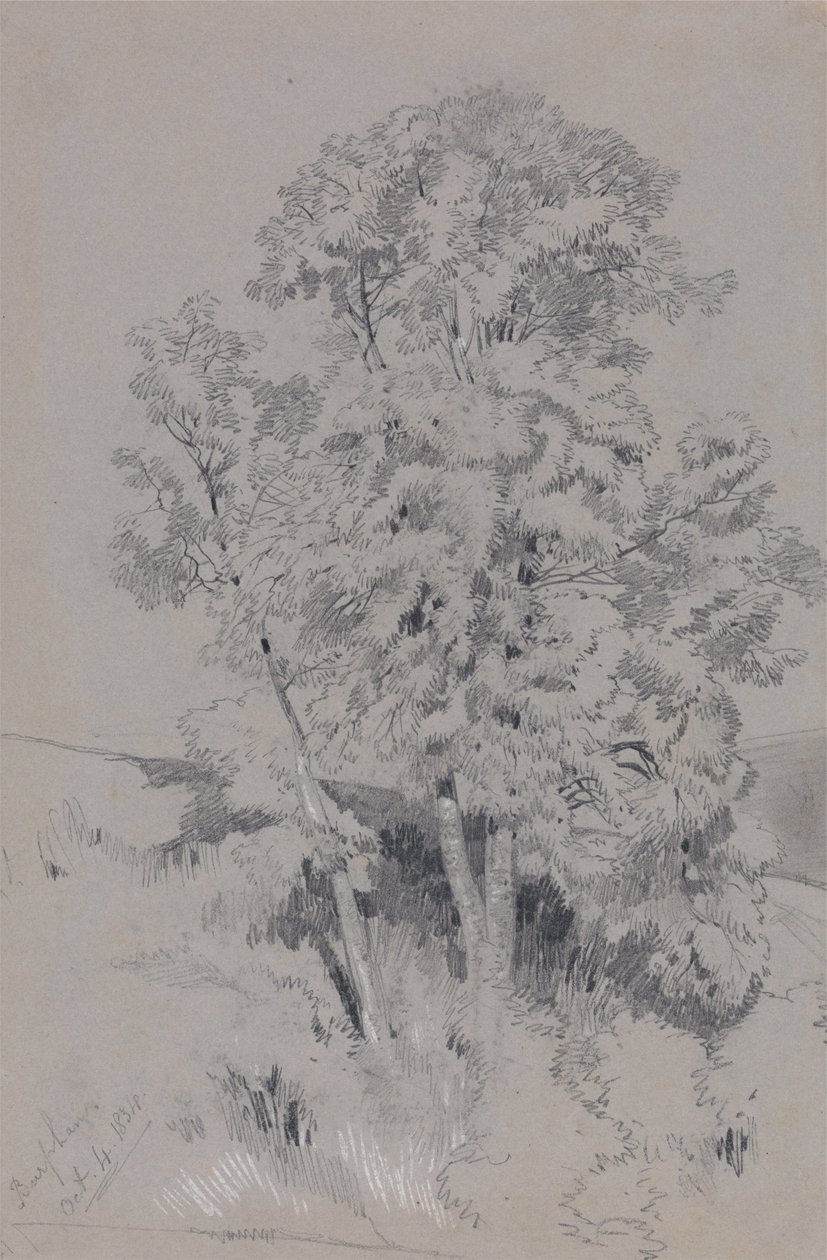 Burpham, em 4 de outubro de 1834 de Edward Lear