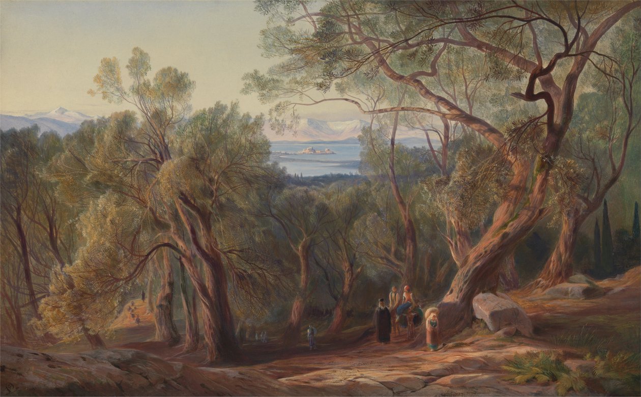 Corfu de Santa Decca de Edward Lear