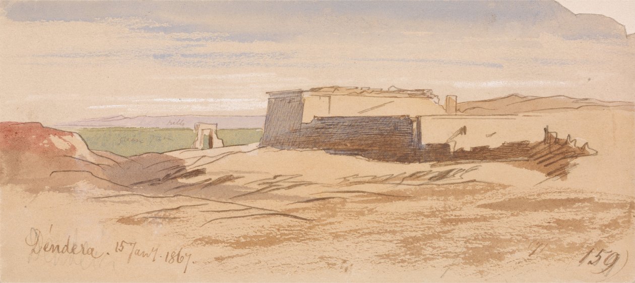 Dendera 159 de Edward Lear