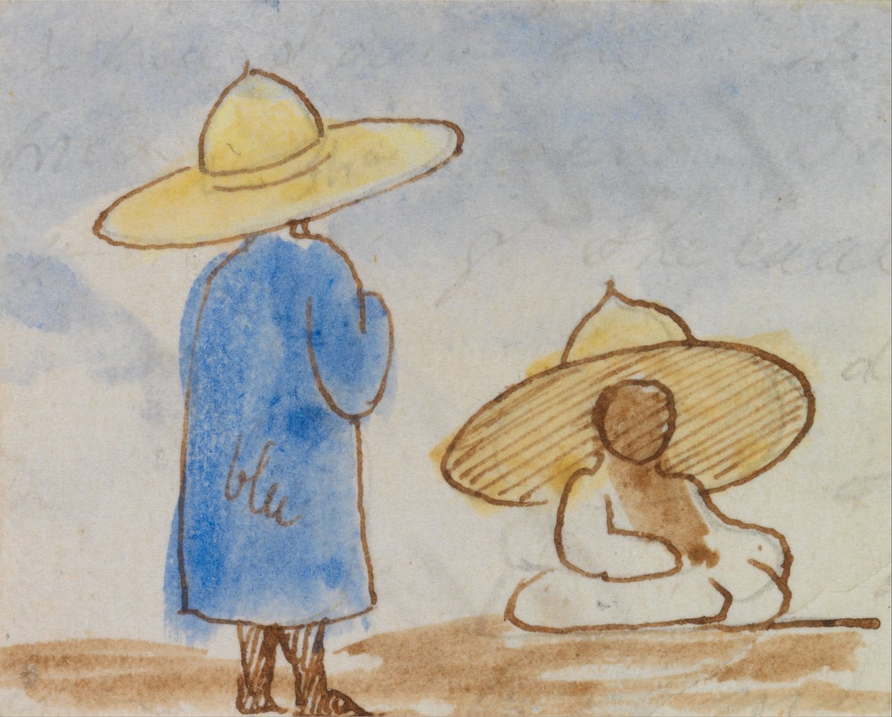 Homens egípcios de Edward Lear