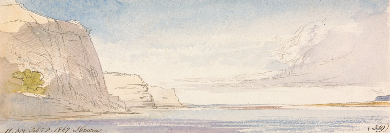 Ibreem, 11h00, 2 de fevereiro de 1867 (319) de Edward Lear